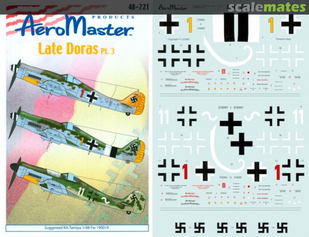 Boxart Late Doras Pt. 3 48-721 AeroMaster