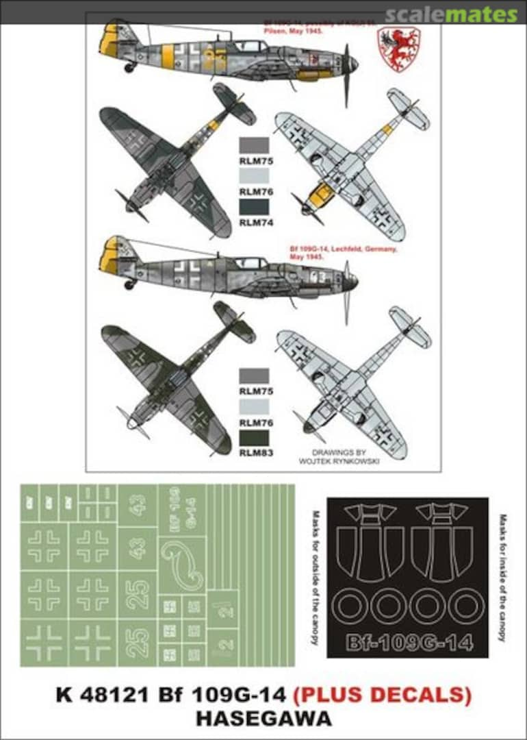 Boxart Bf 109G-14 K48121 Montex