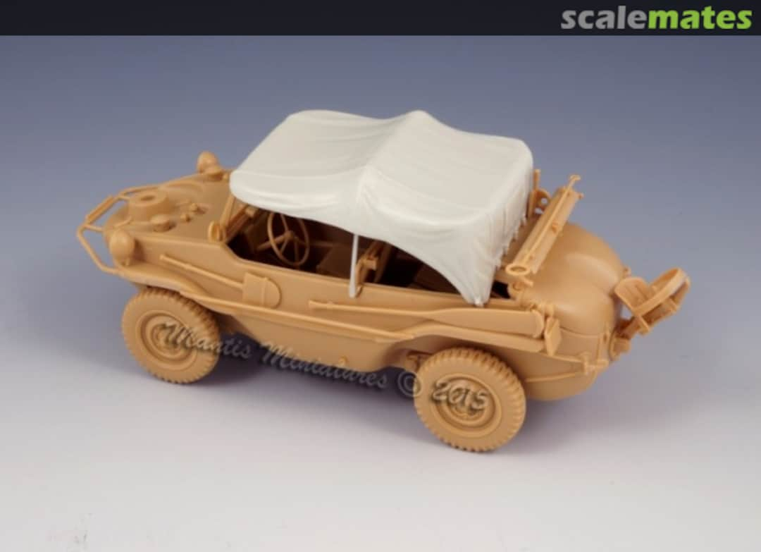 Boxart Canvas Roof for Schwimmwagen MAC07 Mantis Miniatures