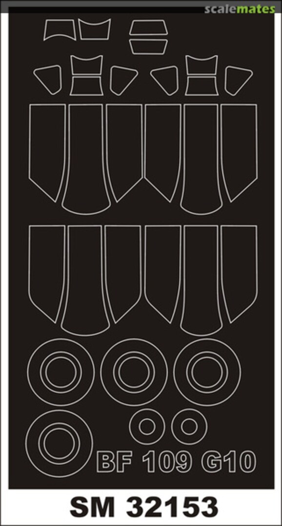 Boxart Bf 109G-10 SM32153 Montex
