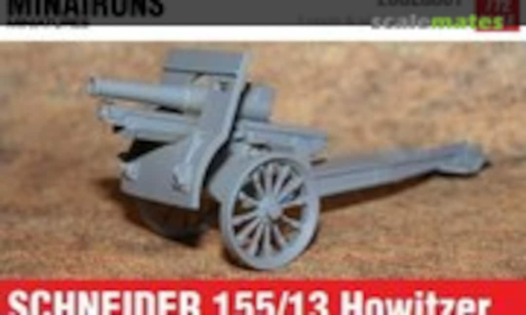 1:72 Schneider 155mm Howitzer (Minairons Miniatures 20GEG001)