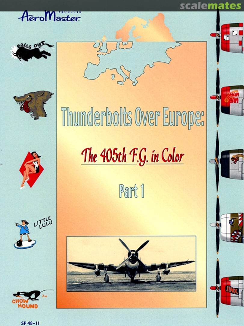 Boxart Thunderbolts Over Europe SP48-11 AeroMaster