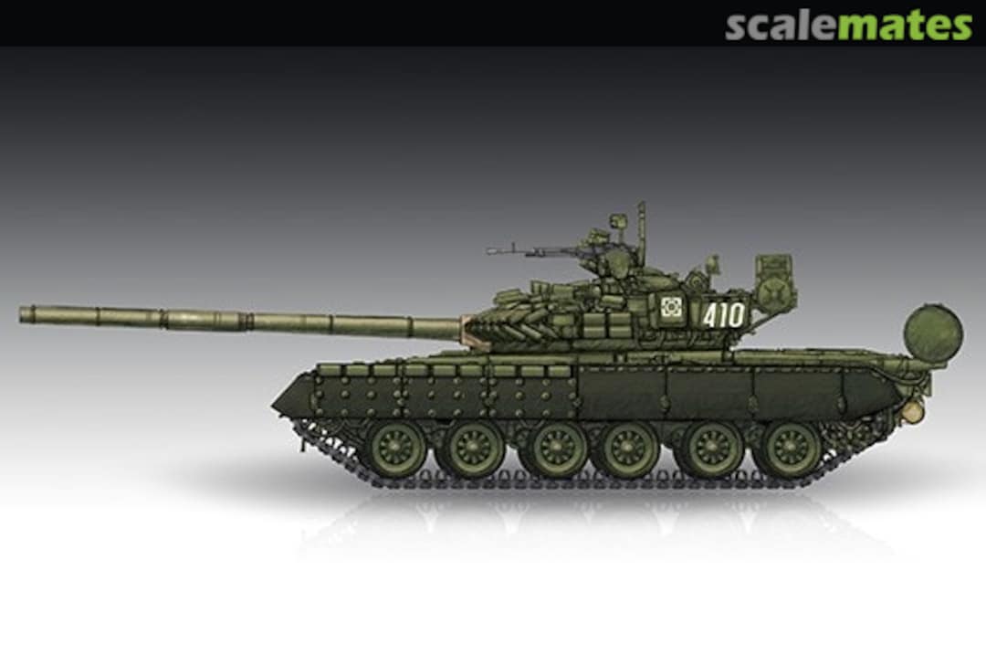 Boxart Russian T-80BV MBT 07145 Trumpeter