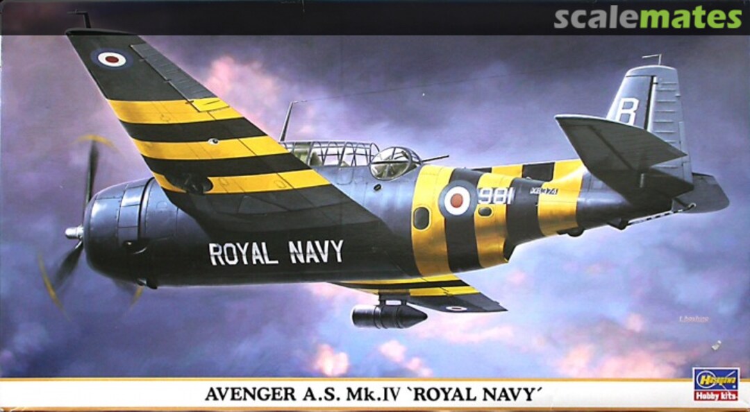 Boxart Avenger A.S. Mk.IV 'Royal Navy' 00769 Hasegawa