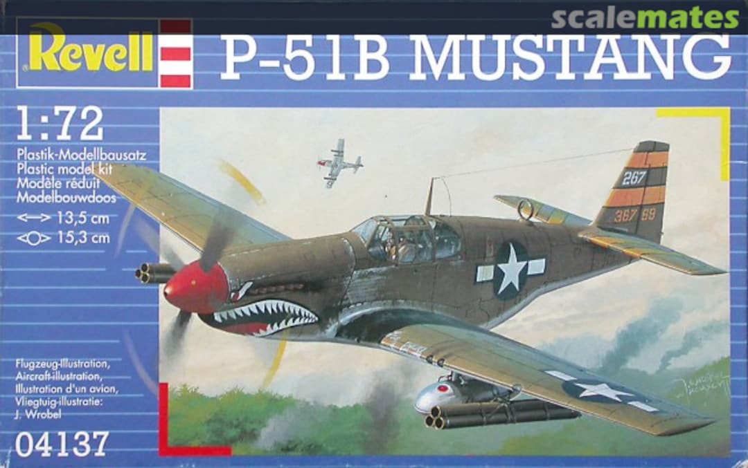 Boxart P-51B Mustang 04137 Revell