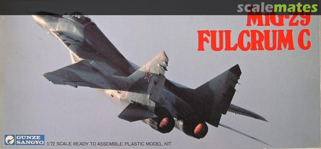 Boxart MiG-29 Fulcrum C GX-157 Gunze Sangyo