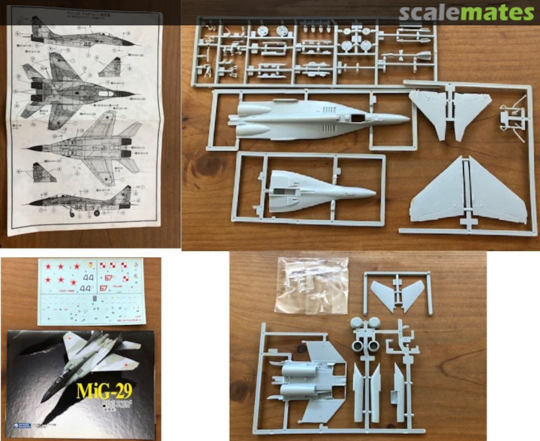 Contents MiG-29 Fulcrum C GX-157 Gunze Sangyo