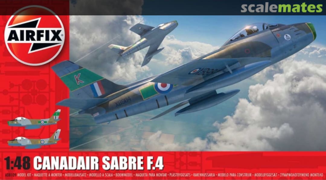 Boxart Canadair Sabre F.4 A08109 Airfix