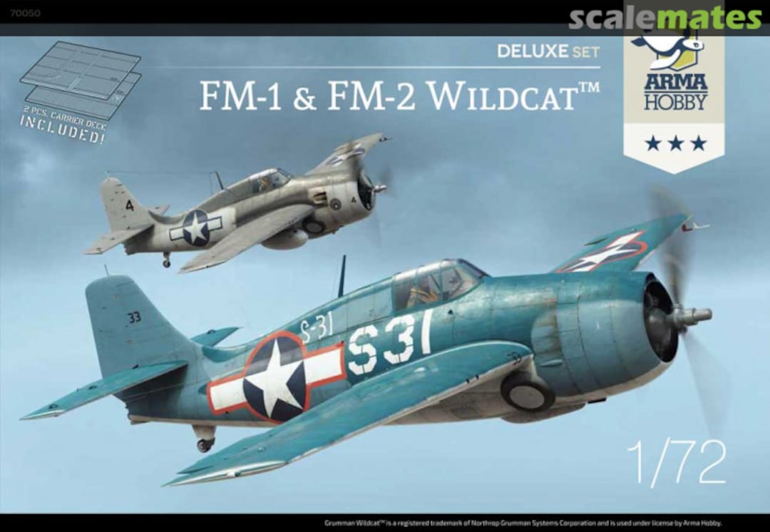 Boxart FM-1 & FM-2 Wildcat ™ 70050 Arma Hobby