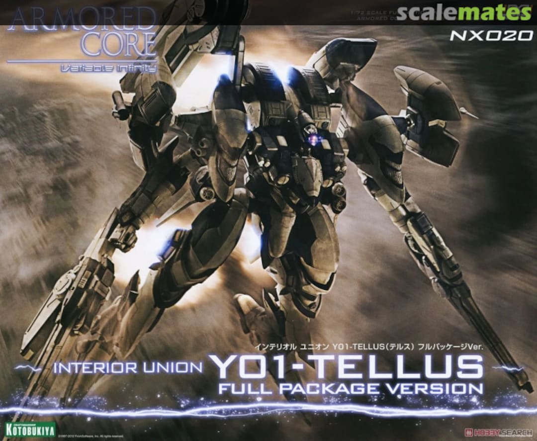 Boxart Interior Union YO1-Tellus Full Package Version VI087 Kotobukiya