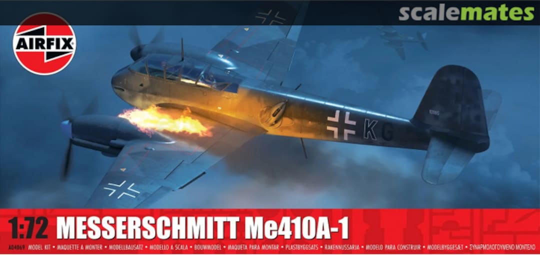 Boxart Messerschmitt Me410A-1 A04069 Airfix