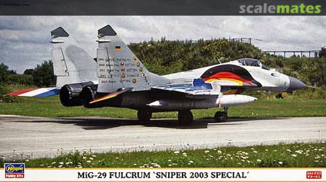 Boxart MiG-29 Fulcrum `Sniper 2003 Special´ 00861 Hasegawa