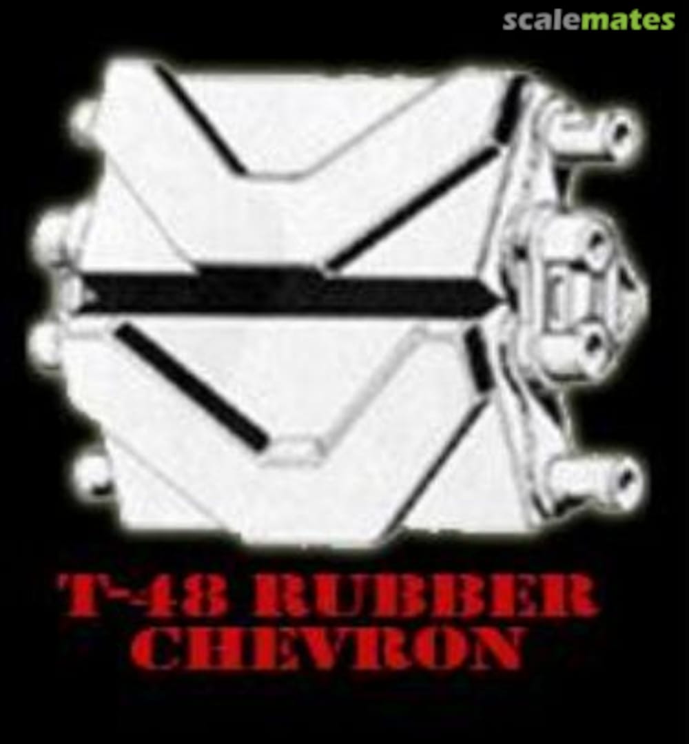 Boxart T-48 Rubber Chevron T-48 Panda Plastics