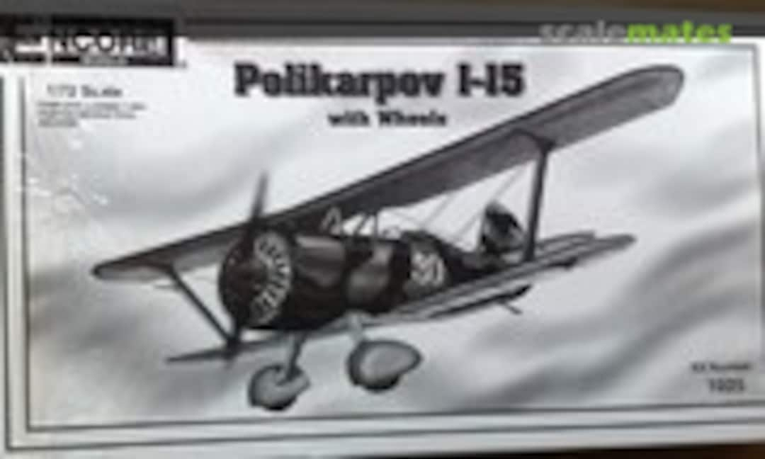 1:72 Polikarpov I-15 with Wheels (Encore Models 1025)