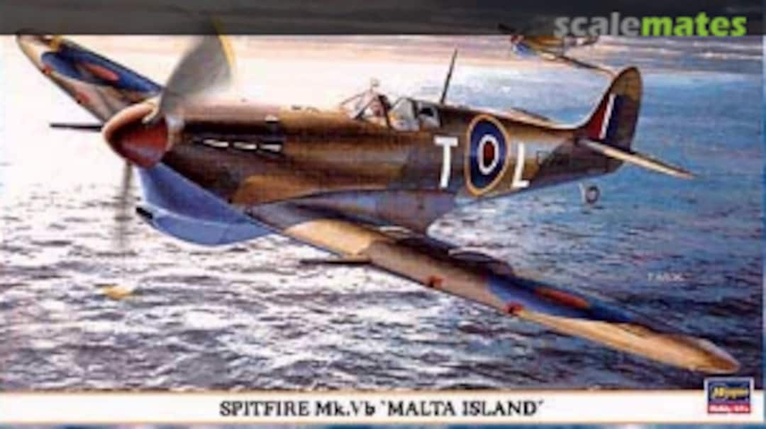 Boxart Spitfire Mk.Vb 'Malta Island' 09405 Hasegawa