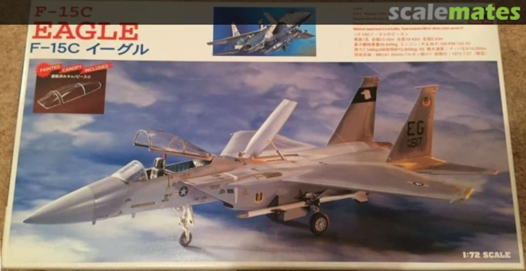 Boxart F-15C Eagle 03007 Hasegawa