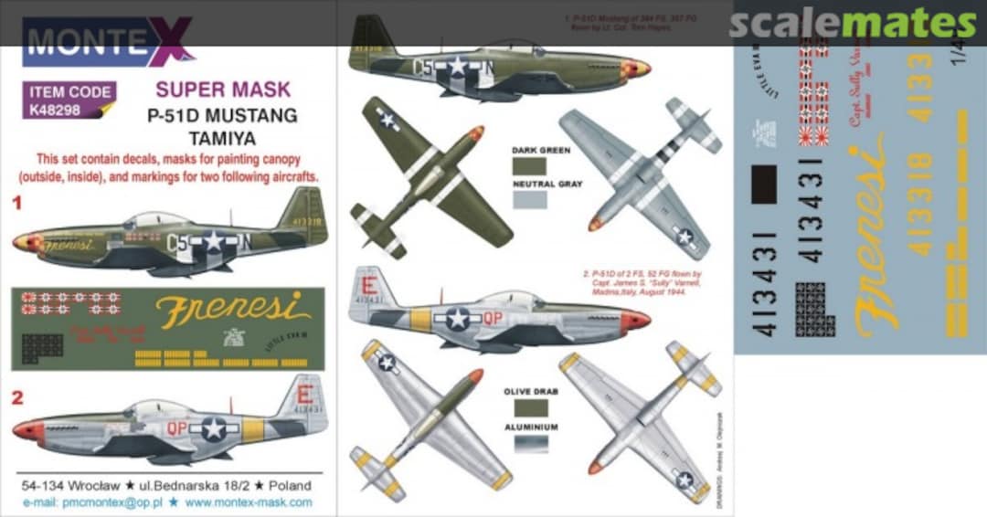 Boxart P-51D Mustang K48298 Montex