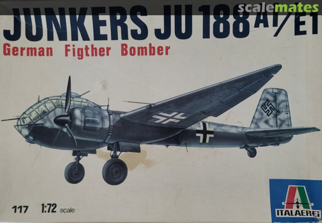 Boxart Junkers JU188 A1-E1 117 Italaerei