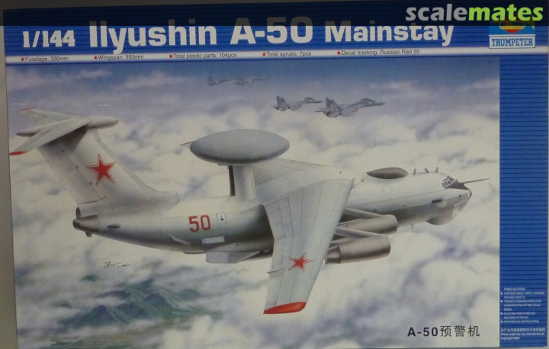 Boxart Ilyushin A-50 Mainstay 3903 Trumpeter