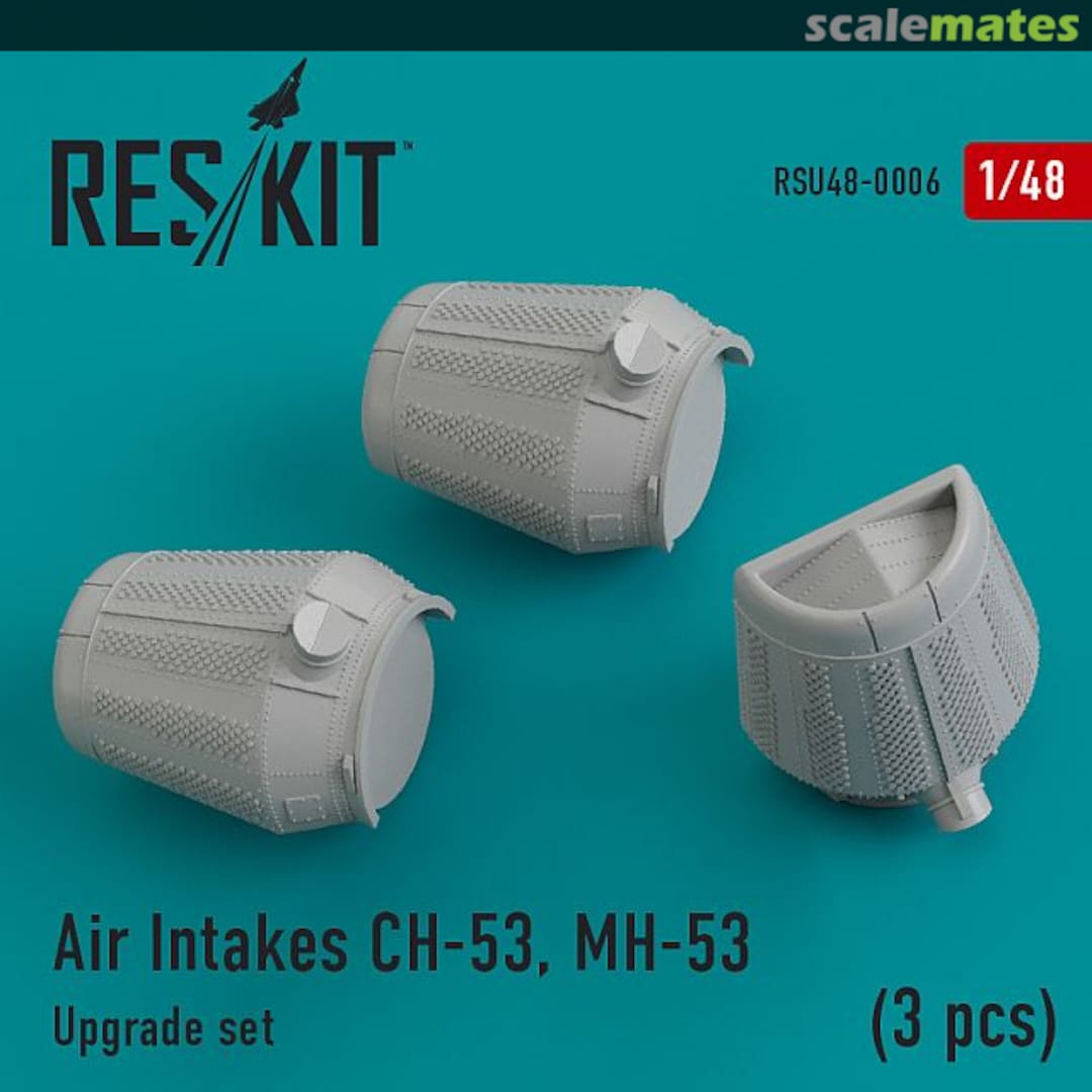 Boxart CH-53, MH-53 - Air Intakes RSU48-0006 ResKit