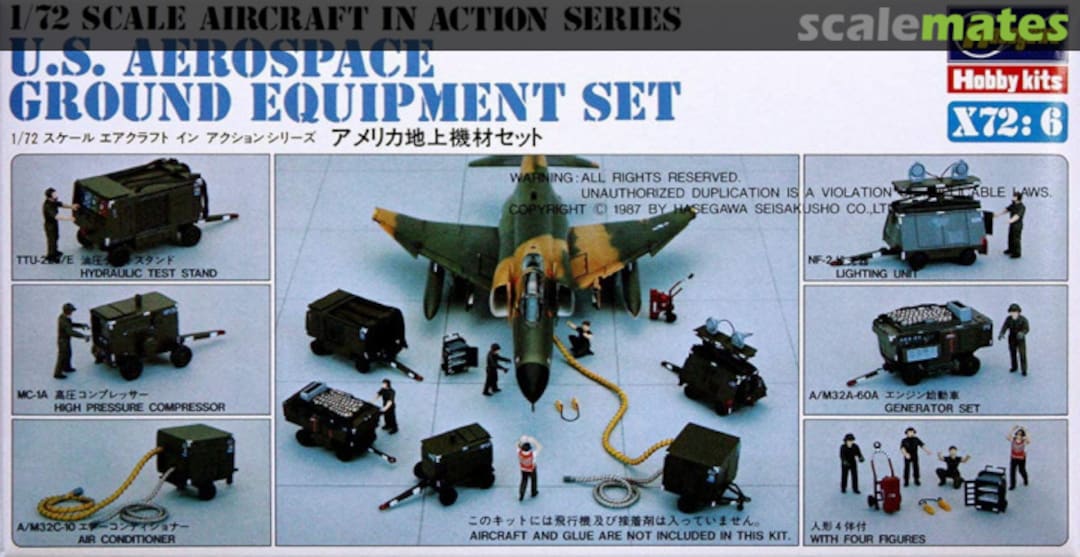 Boxart U.S. Aerospace Ground Equipment Set 35006-500 Hasegawa