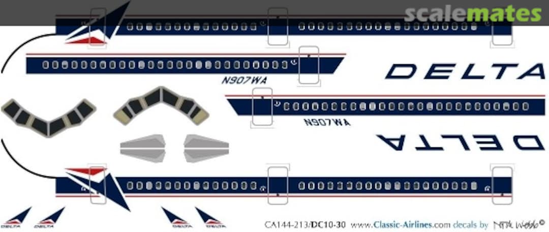 Boxart Delta DC10-10 CA144-213 Classic Airlines