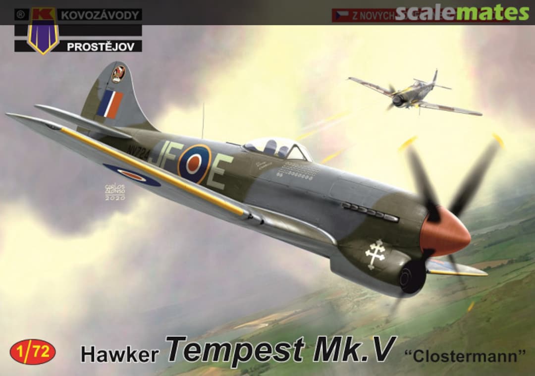 Boxart Hawker Tempest Mk.V KPM0220 Kovozávody Prostějov