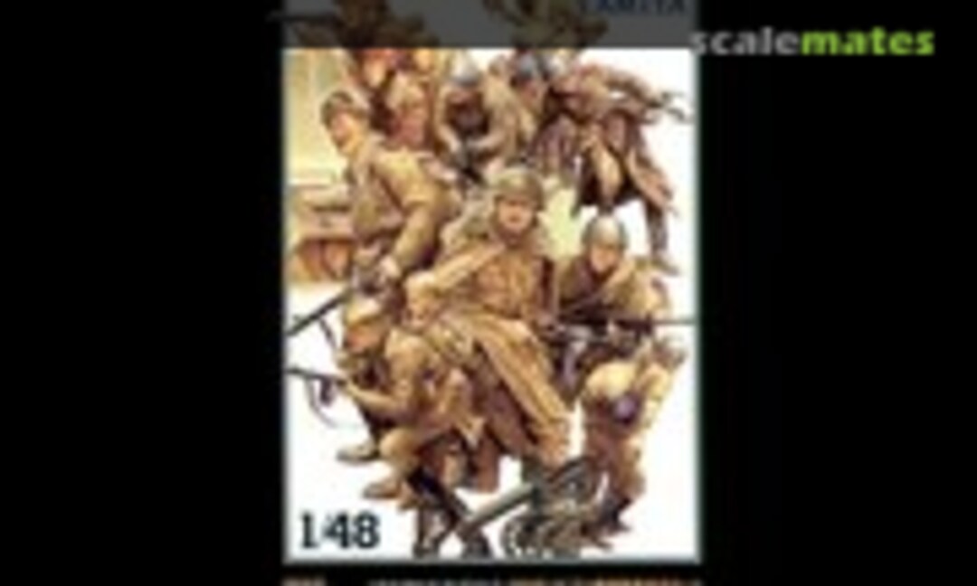 1:48 Infantry &amp; Tank Crew (Tamiya 32521)