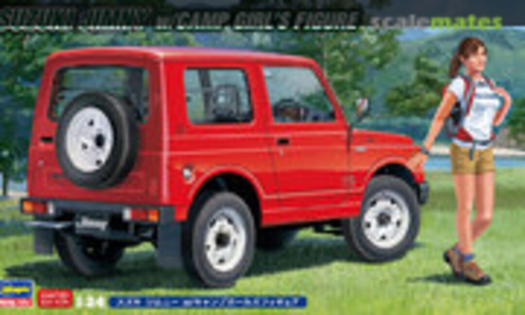 1:24 Suzuki Jimny w/Camp Girl's Figure (Hasegawa 52301)