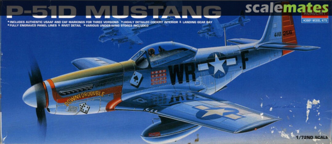 Boxart P-51D Mustang 2132 Academy