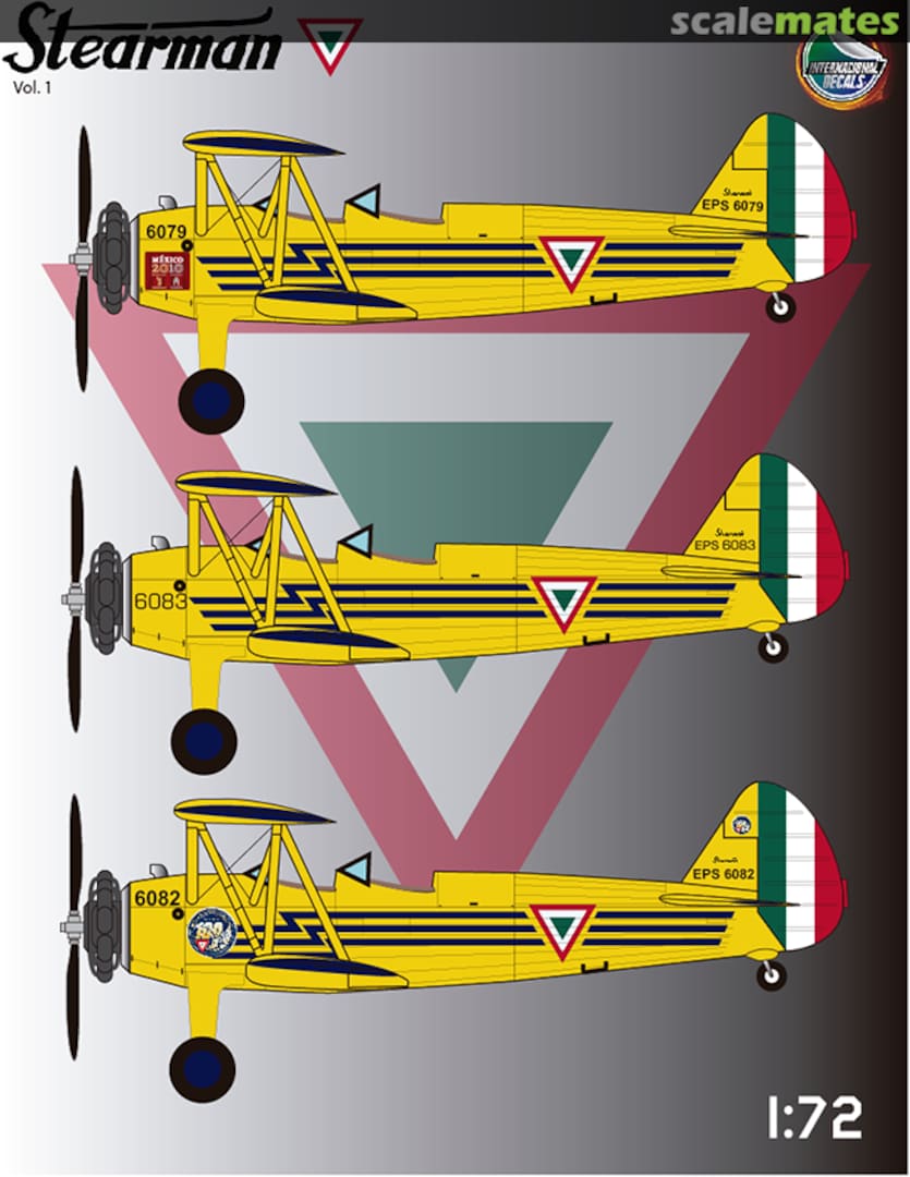 Boxart PT-17 Stearman Vol.1 Vol. 1 Internacional Decals