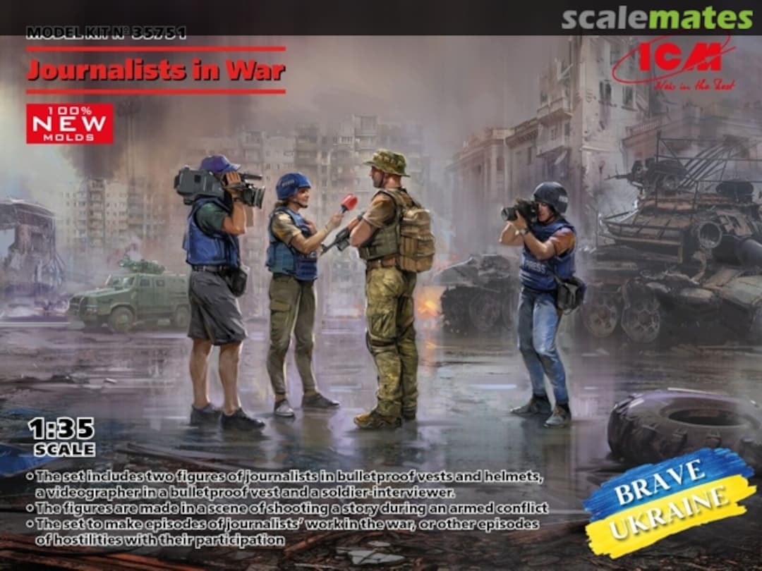 Boxart Journalists in War 35751 ICM