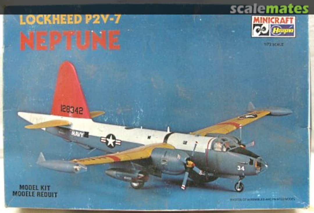 Boxart Lockheed P2V-7 Neptune (Drone Controller) 1082 Minicraft Hasegawa