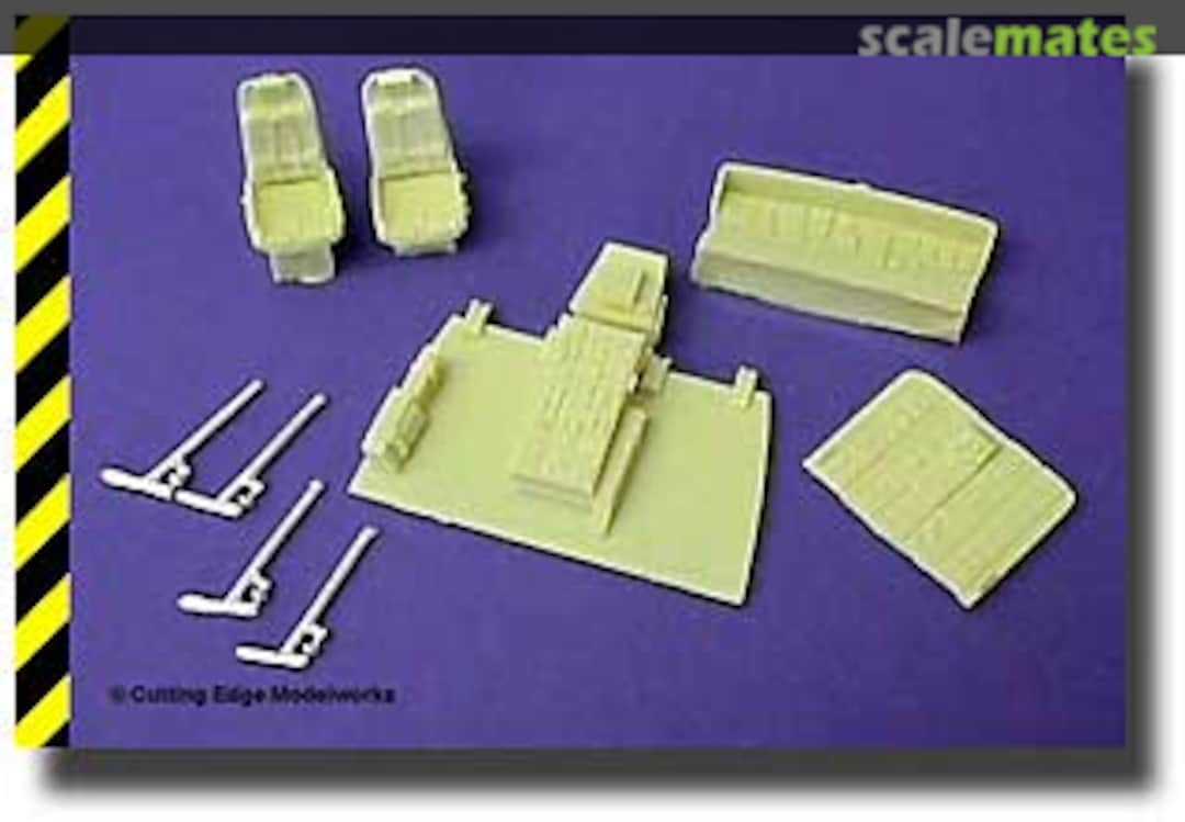 Boxart CH-53D Sea Stallion Cockpit Detailing Set CEC48034 Cutting Edge Modelworks