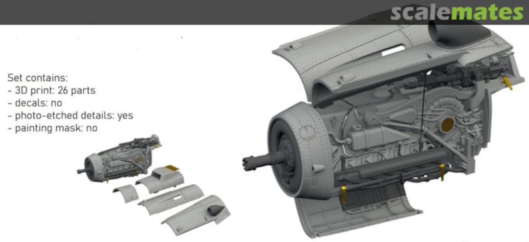 Boxart Bf 109G-10 Erla Engine 672402 Eduard