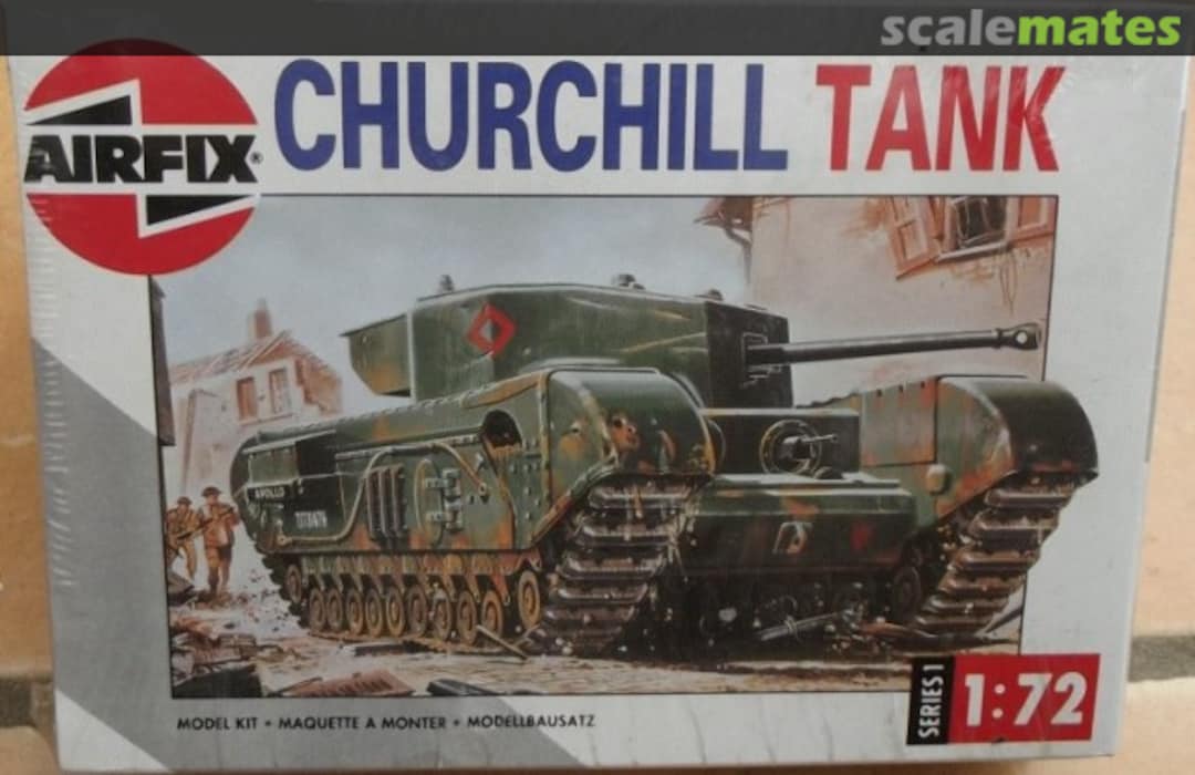 Boxart Churchill Tank 01304 Airfix