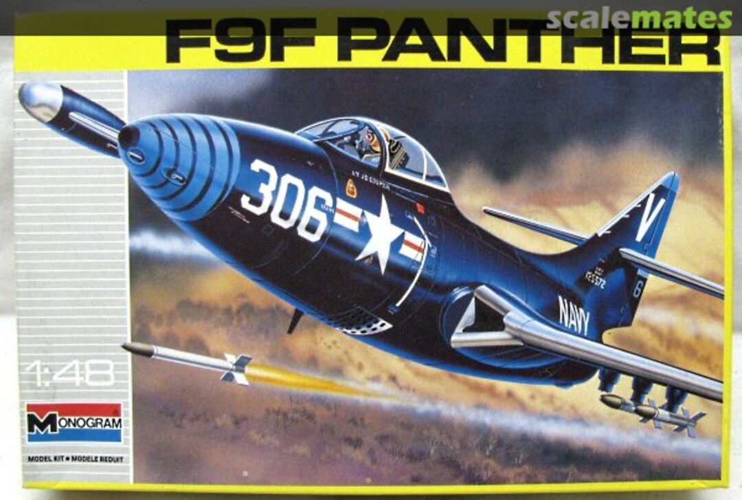 Boxart F9F Panther 5456 Monogram