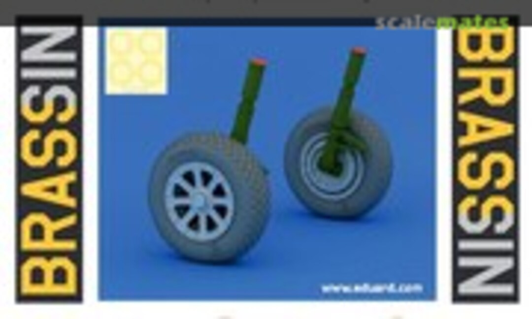 1:32 F4U-1 wheels (Eduard 632019)