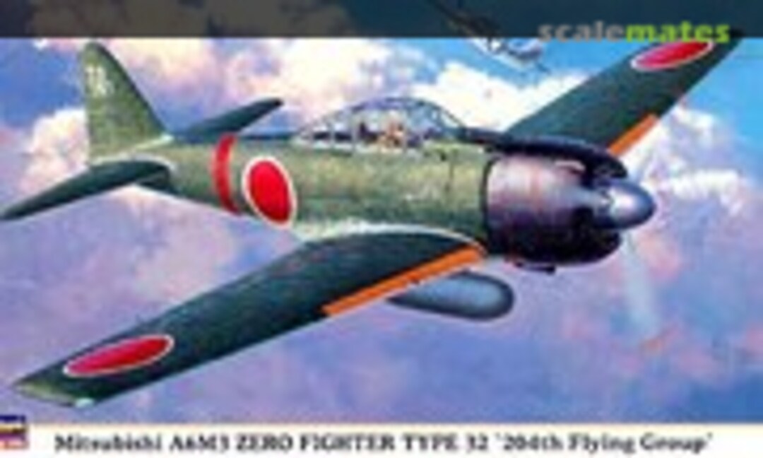 1:48 Mitsubishi A6M3 Zero Fighter Type 32 `204th Flying Group´ (Hasegawa 09828)