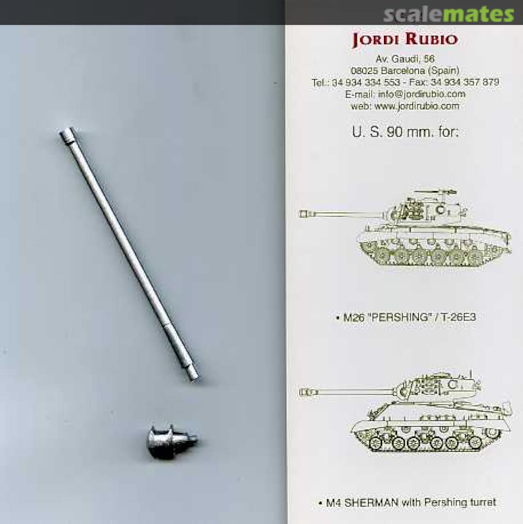 Boxart 90mm: M-26 Pershing TG-34 Jordi Rubio