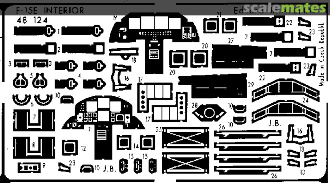 Boxart F-15E Strike Eagle Interior 48124 Eduard