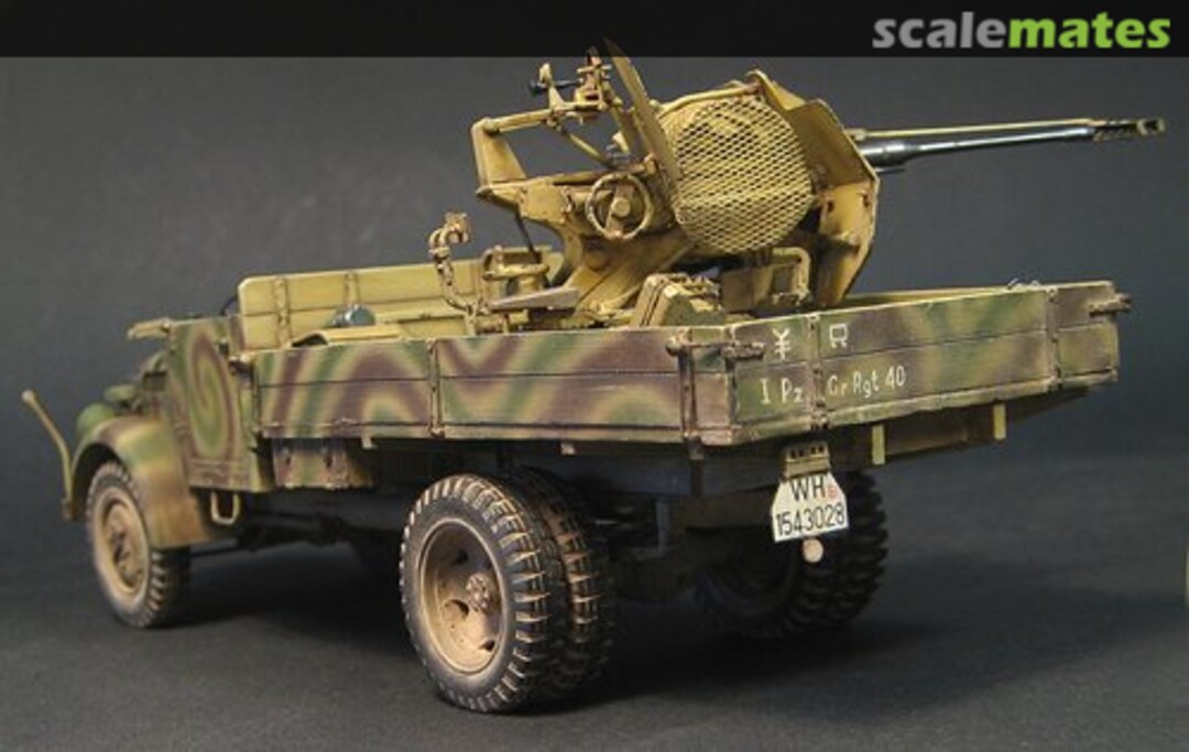 Boxart Steyr Type 2000A mit Flak.38/103 "JABOSCHRECK" LW35030 Leadwarrior