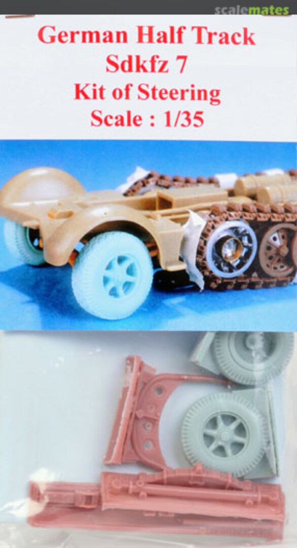 Boxart German Half Track Sdkfz 7 Kit of Steering SN35005 Signifer