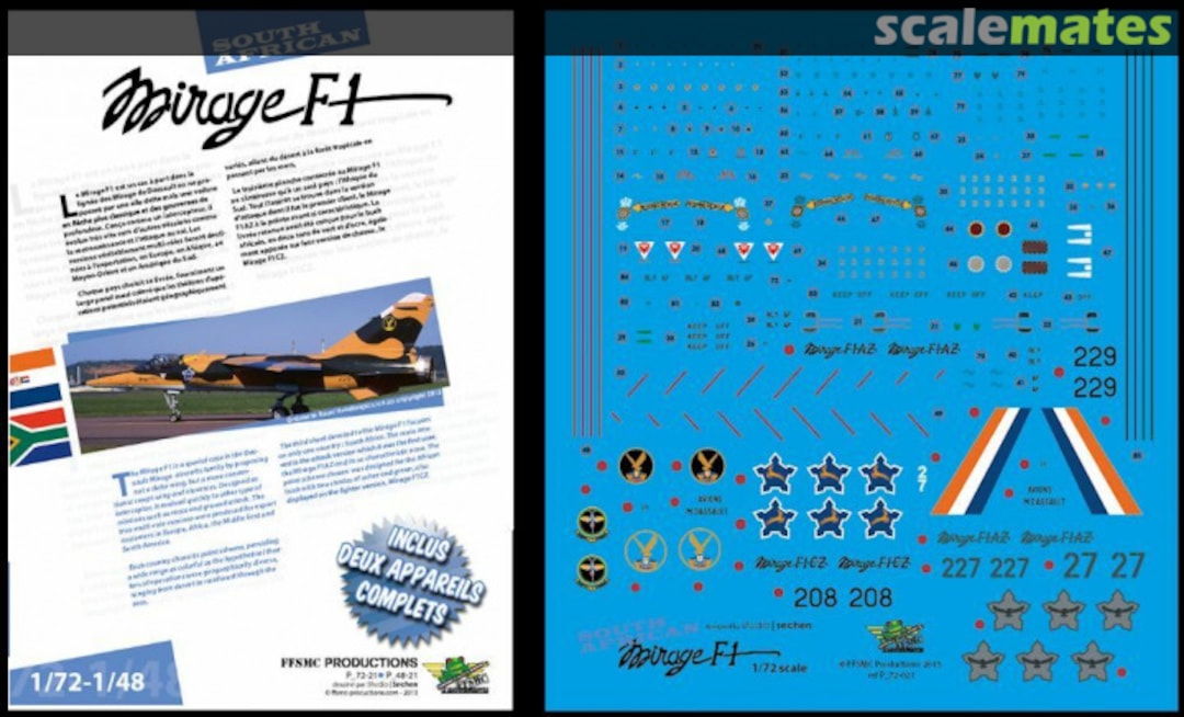 Boxart Mirage F1 SAAF P_72-21 FFSMC Productions