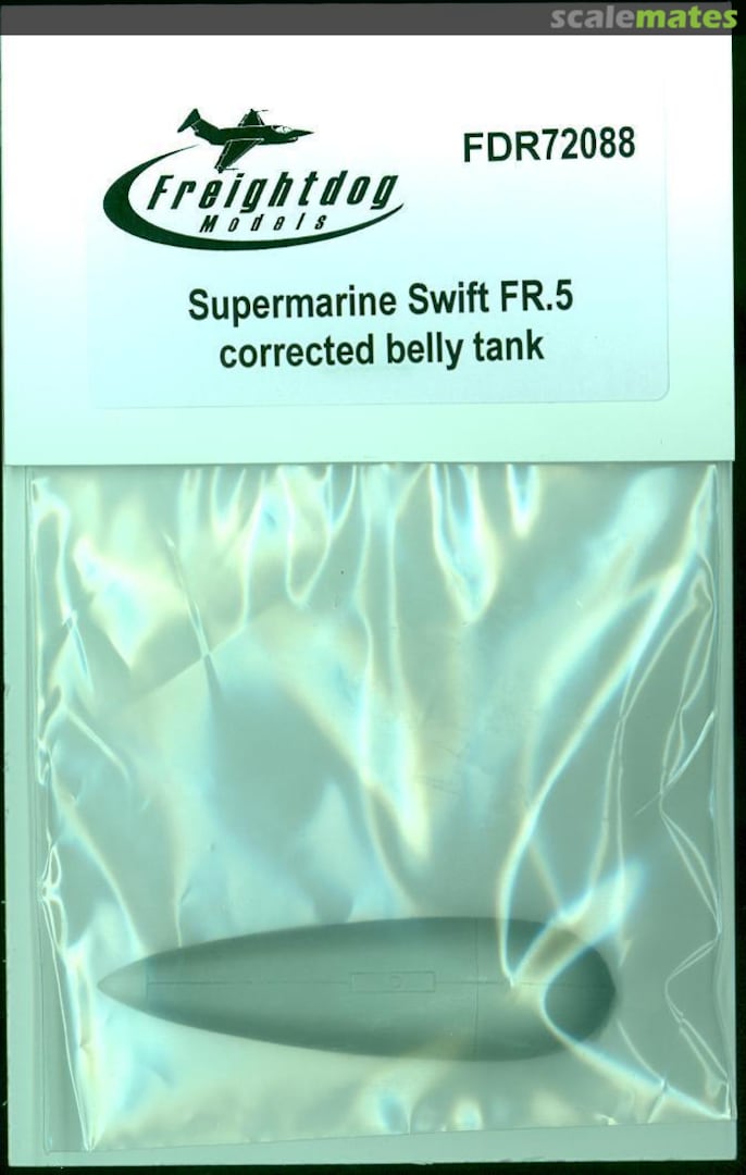 Boxart Supermarine Swift FR.5 corrected belly tank FDR72088 Freightdog Models