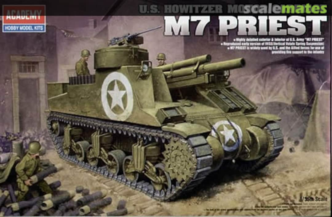 Boxart Howitzer Motor Carriage M7 Priest 13210 Academy