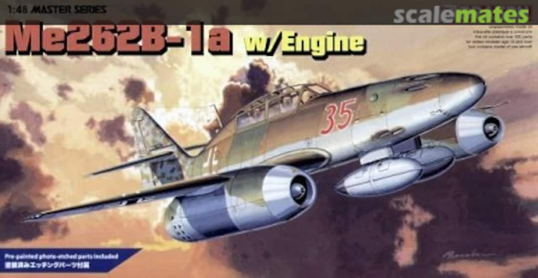 Boxart Me262B-1a w/Engine 5512 Dragon