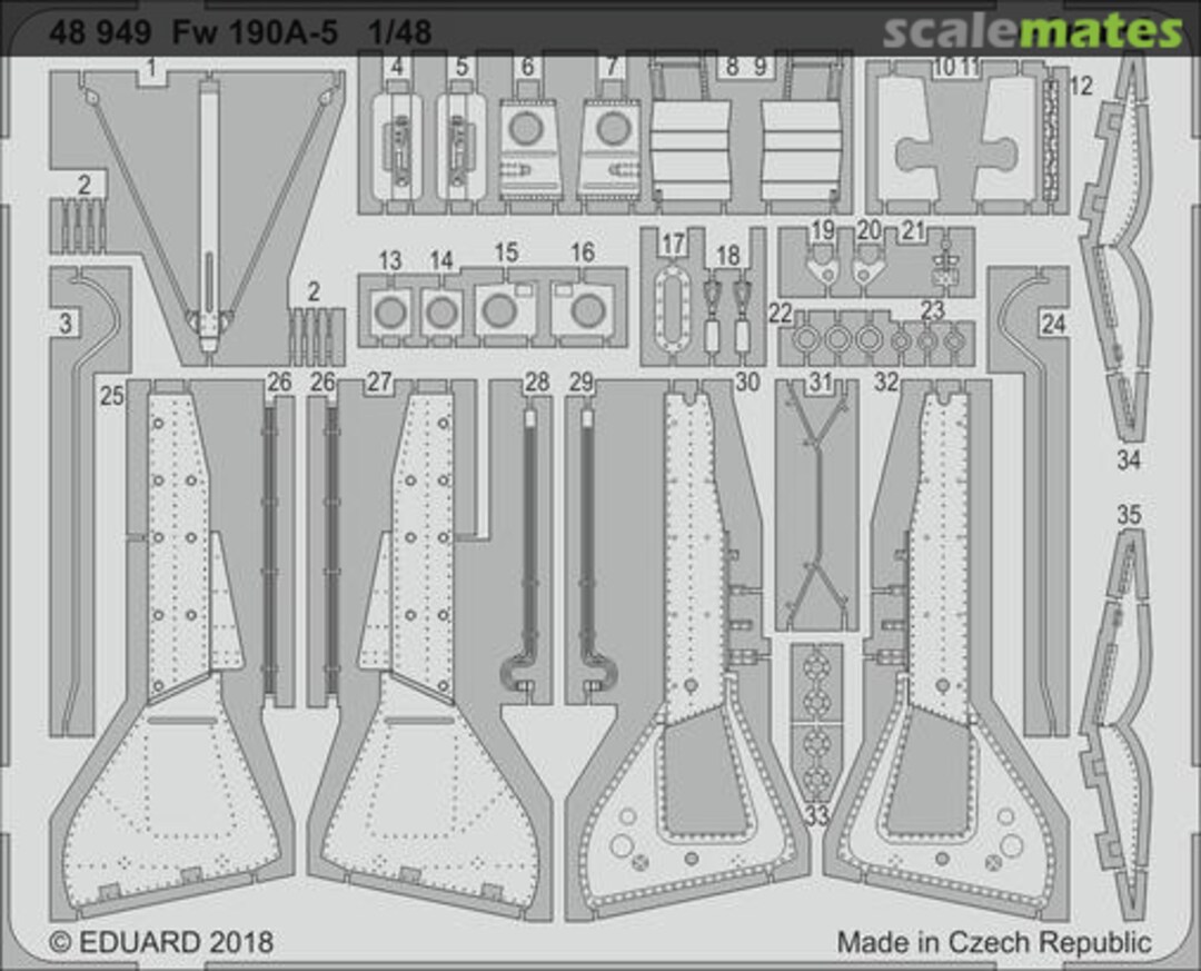 Boxart Fw 190A-5 EDUARD 48949 Eduard