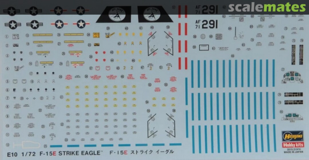 Contents F-15E Strike Eagle 00540 Hasegawa