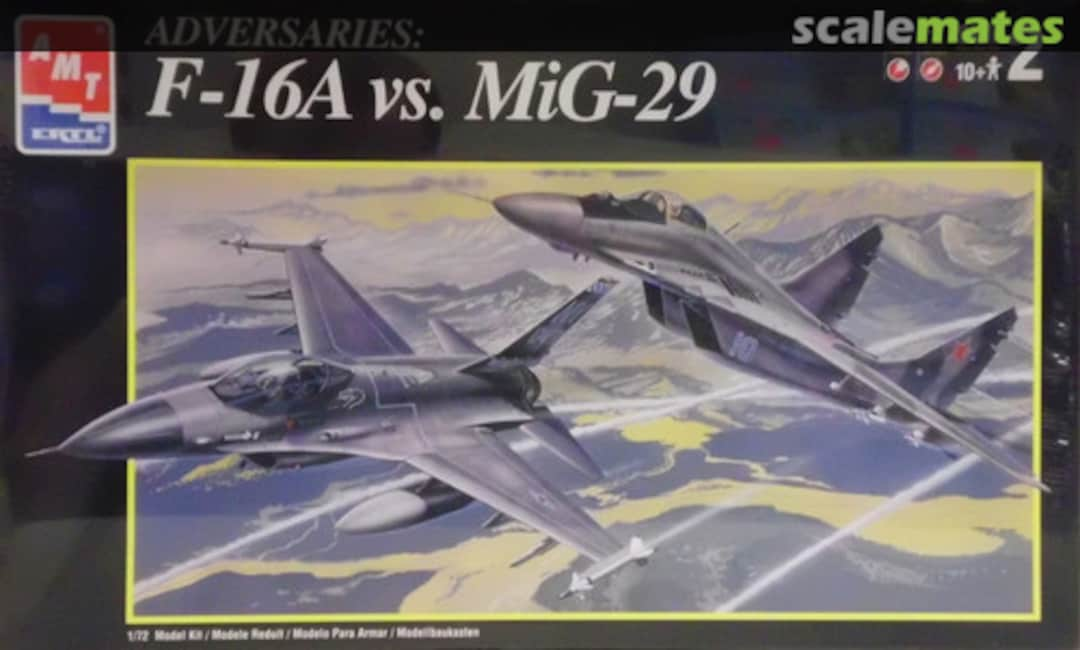 Boxart F-16A vs. MiG-29 30068 AMT/ERTL